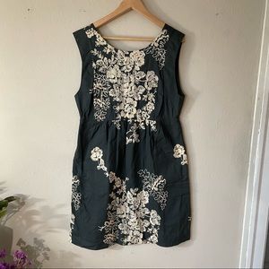 J. Crew beautifully embroidered cotton Maribel dress